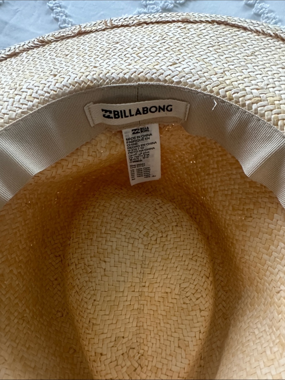 Billabong Natural Straw Sun Hat - Picture 2 of 3